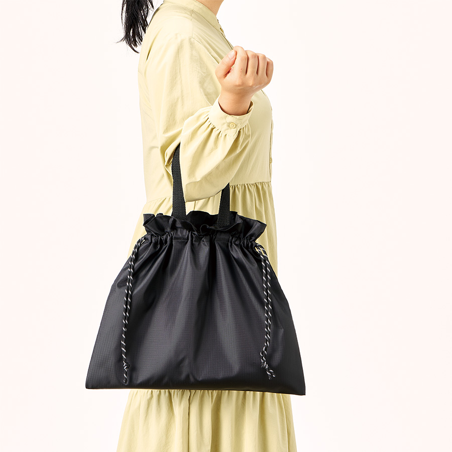 リップストップ巾着バッグ