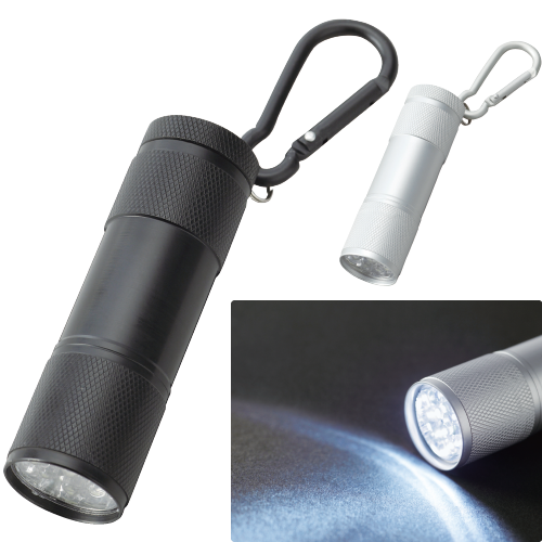 TS-0629 LED９灯カラビナ付ライト