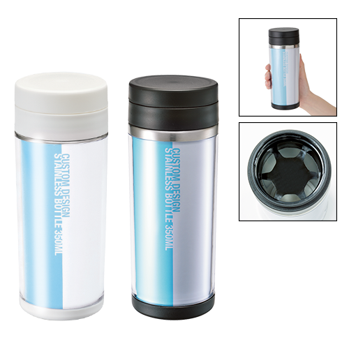 TS-0888 カスタムデザインステンレスボトル　350ml