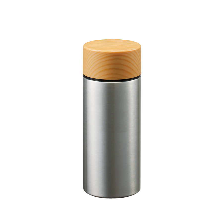 木目調サーモステンレスボトル　300ml