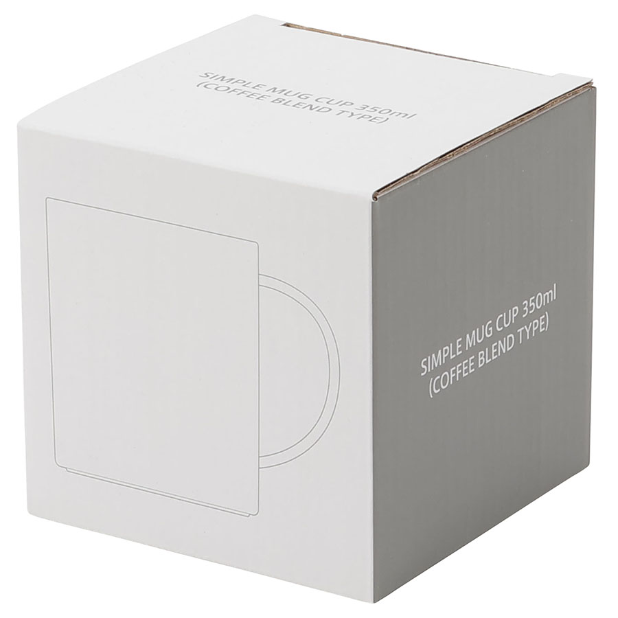 シンプルマグカップ350ml（コーヒー配合タイプ）