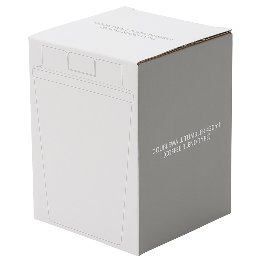 ダブルウォールタンブラー420ml(コーヒー配合タイプ)