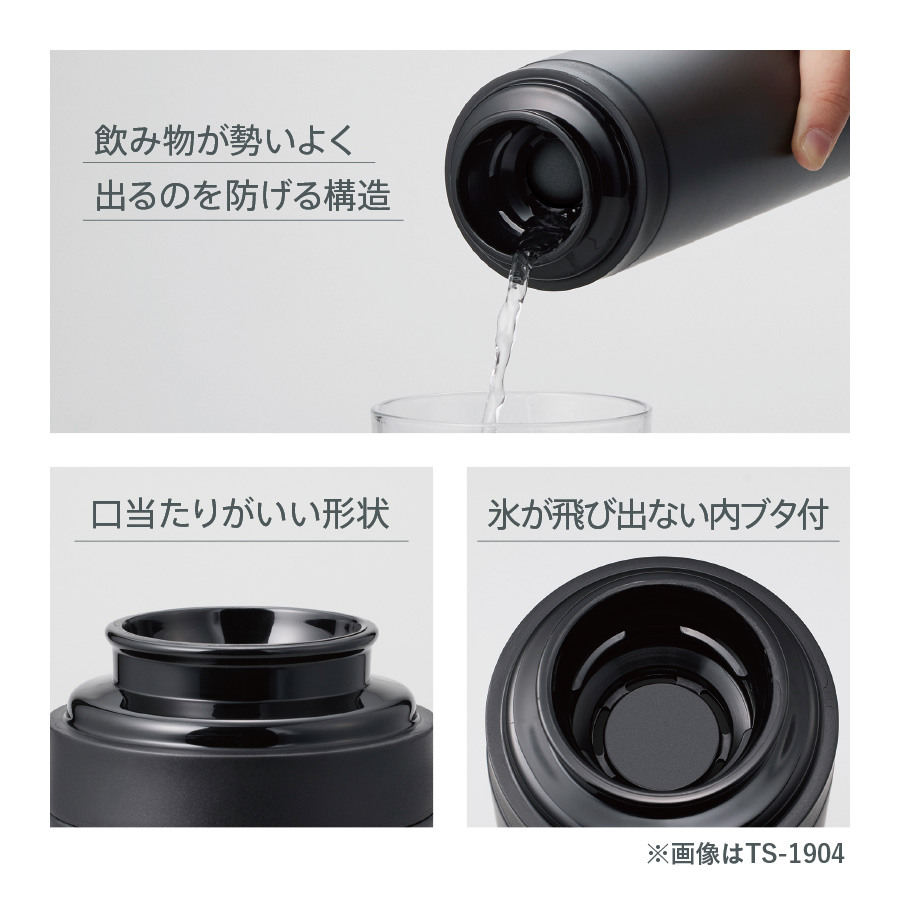スリムサーモステンレスボトル500ml　ver.2