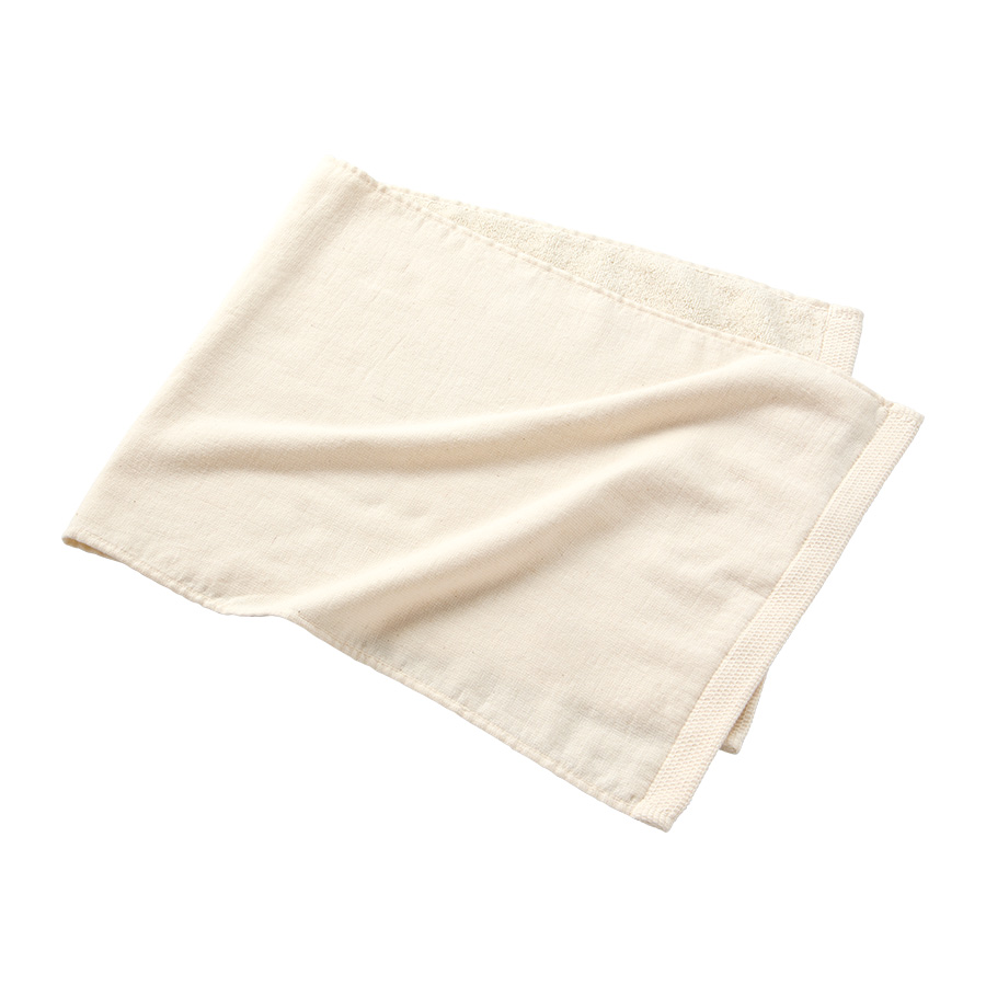 オーガニックコットンフェイスタオル