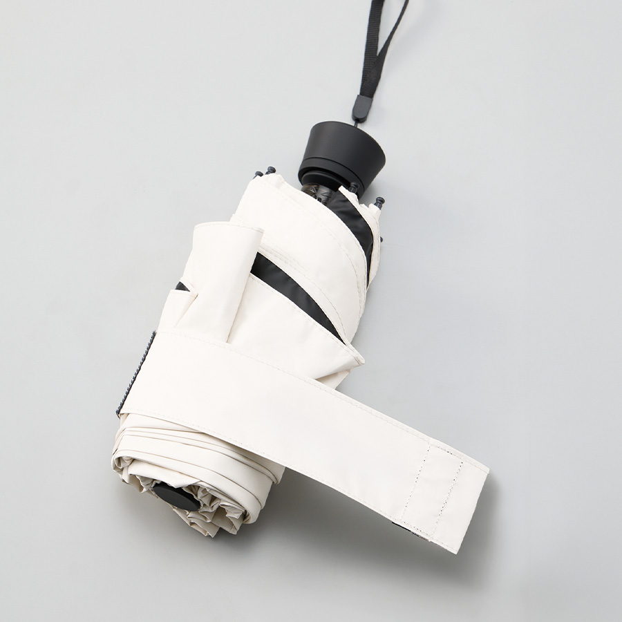 のびるハンドル5段遮光折りたたみ傘