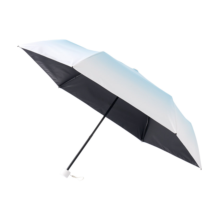 グラデーション遮光折りたたみ傘(ポーチ付)