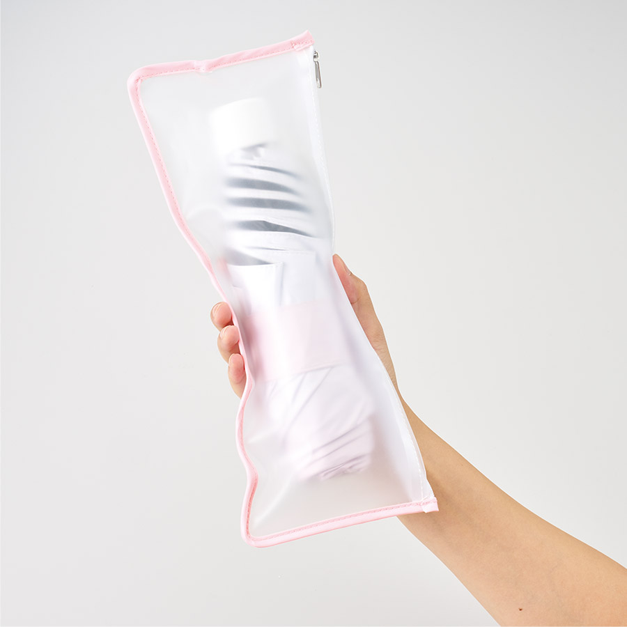 グラデーション遮光折りたたみ傘(ポーチ付)