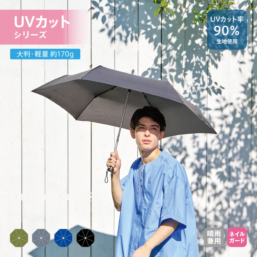 TU-0018 大判軽量UV折りたたみ傘