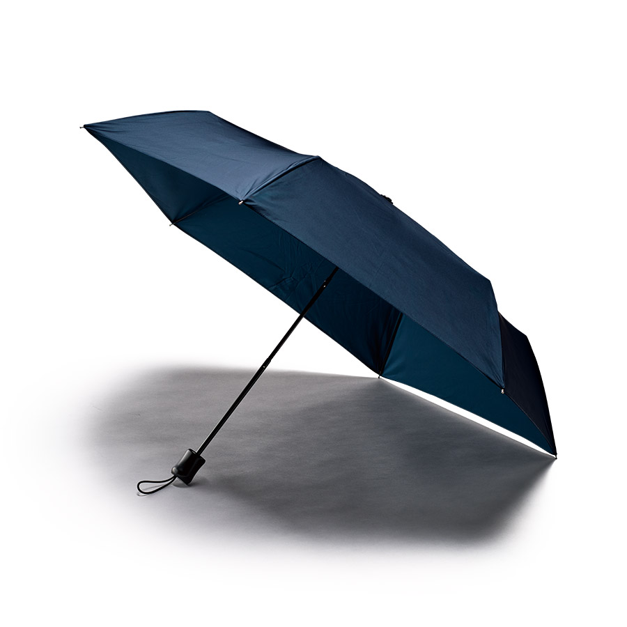 ひと振り雨粒サラッとUV折りたたみ傘