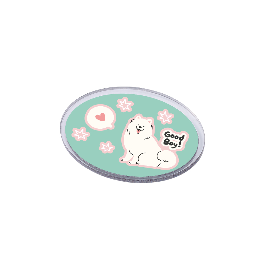 アクリルマグネット　オーバル