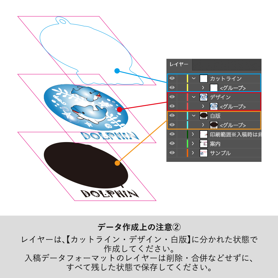 アクリルお守り（Ｓ）　5mm