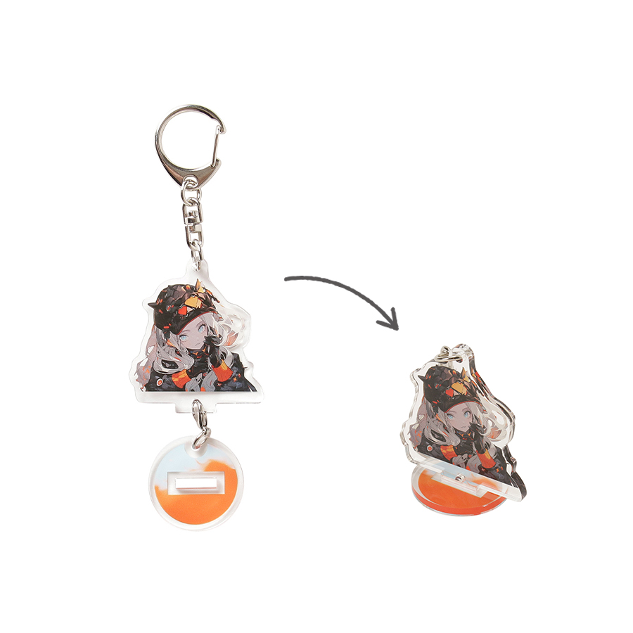 TZ-1040-004 アクリルスタンドキーホルダー（S）