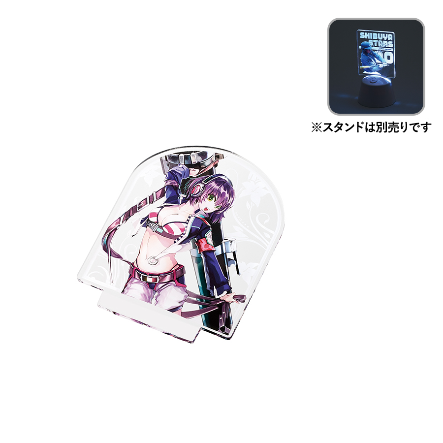 TZ-1060-004 アクリルライティングスタンド　ラウンド用プレート