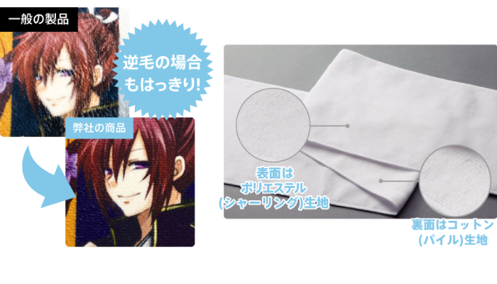 業界初スペックのいいとこどりタオル